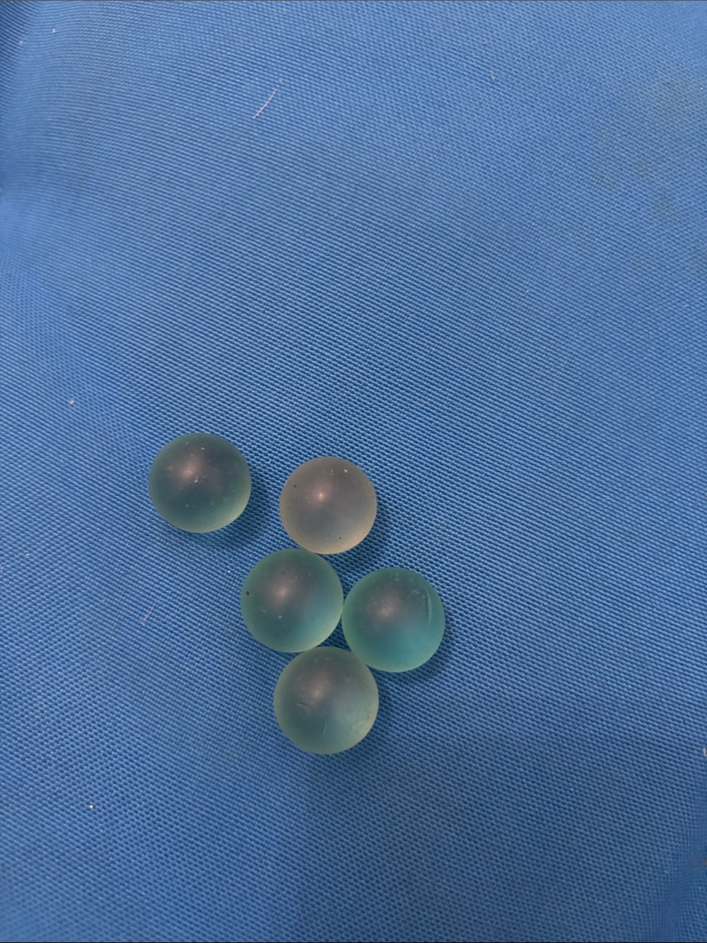 Marble Green Clouded Five In Stock NWOTS